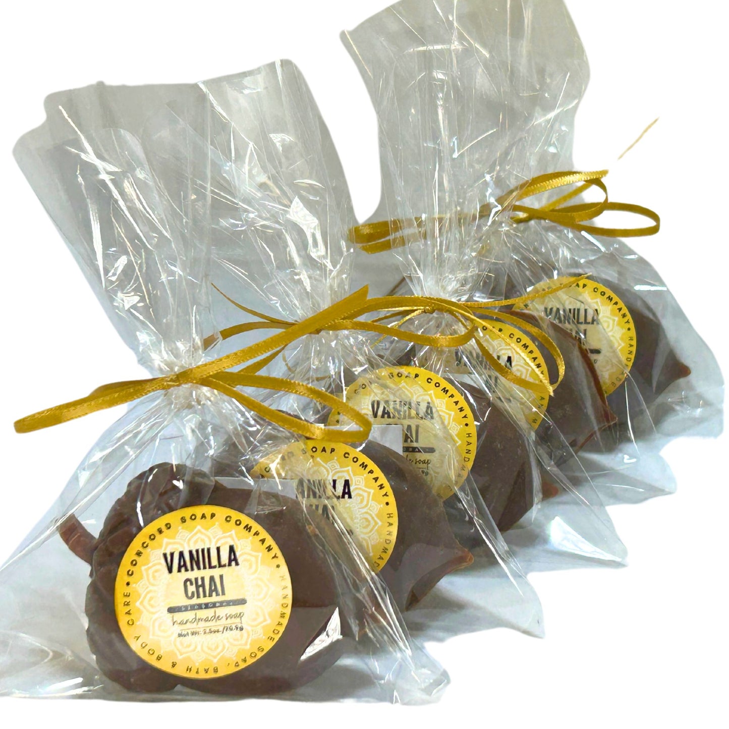 Vanilla Chai Natural Soap Bar – Vegan Cold Process, Hydrating, Gourmand, Seasonal, acorn shape, 2.5 oz