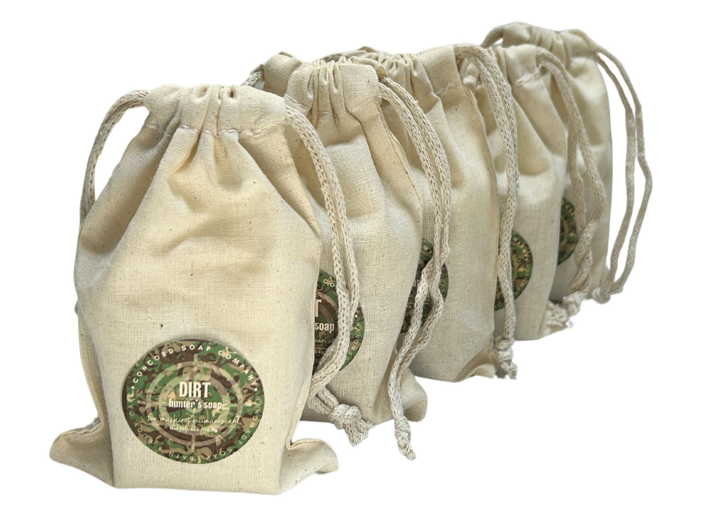 Hunter Natural Soap Bar – Vegan Cold Process, Cleansing, Dirt Fragrance for Masking Human Scent, 4 oz