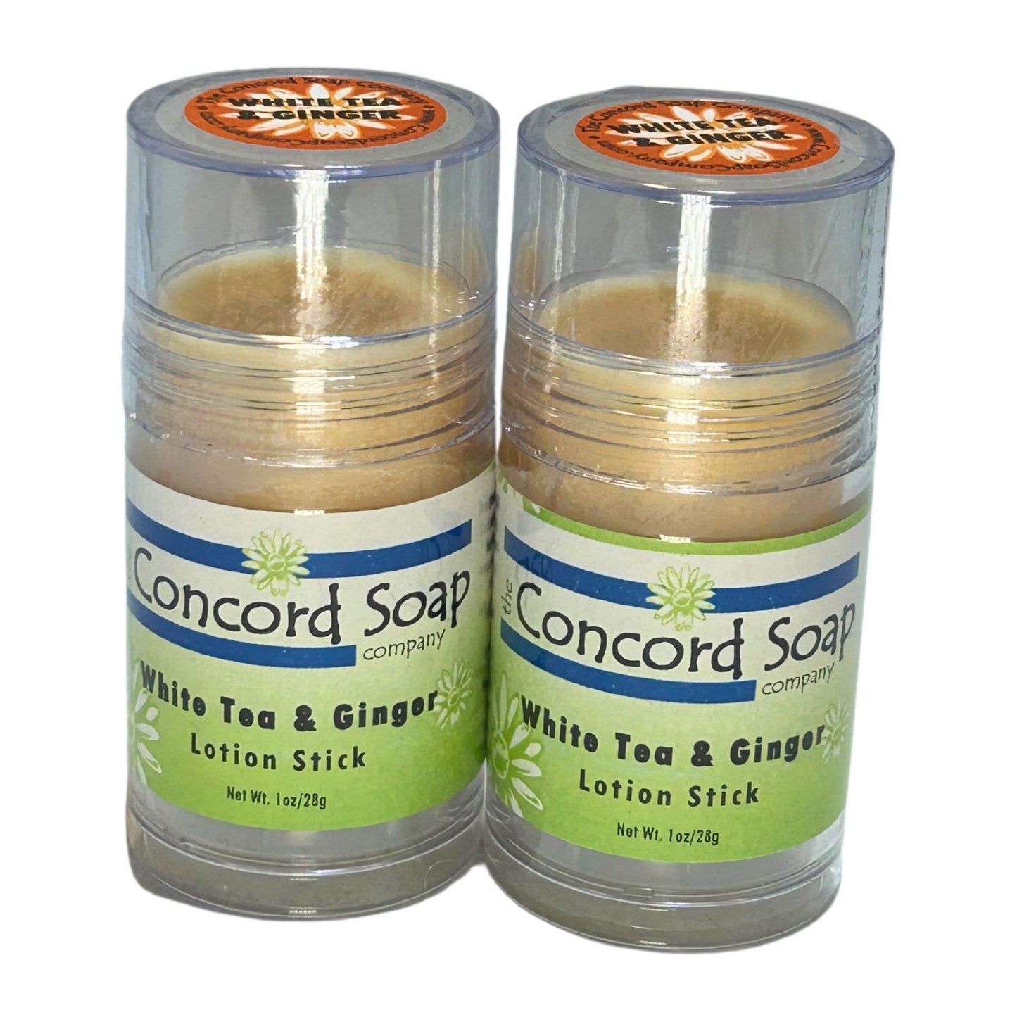 NEW White Tea & Ginger Handmade Solid Lotion Stick