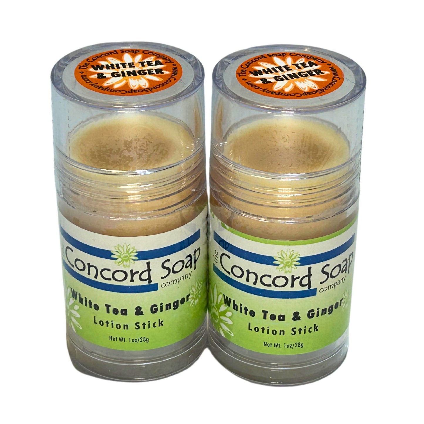 NEW White Tea & Ginger Handmade Solid Lotion Stick