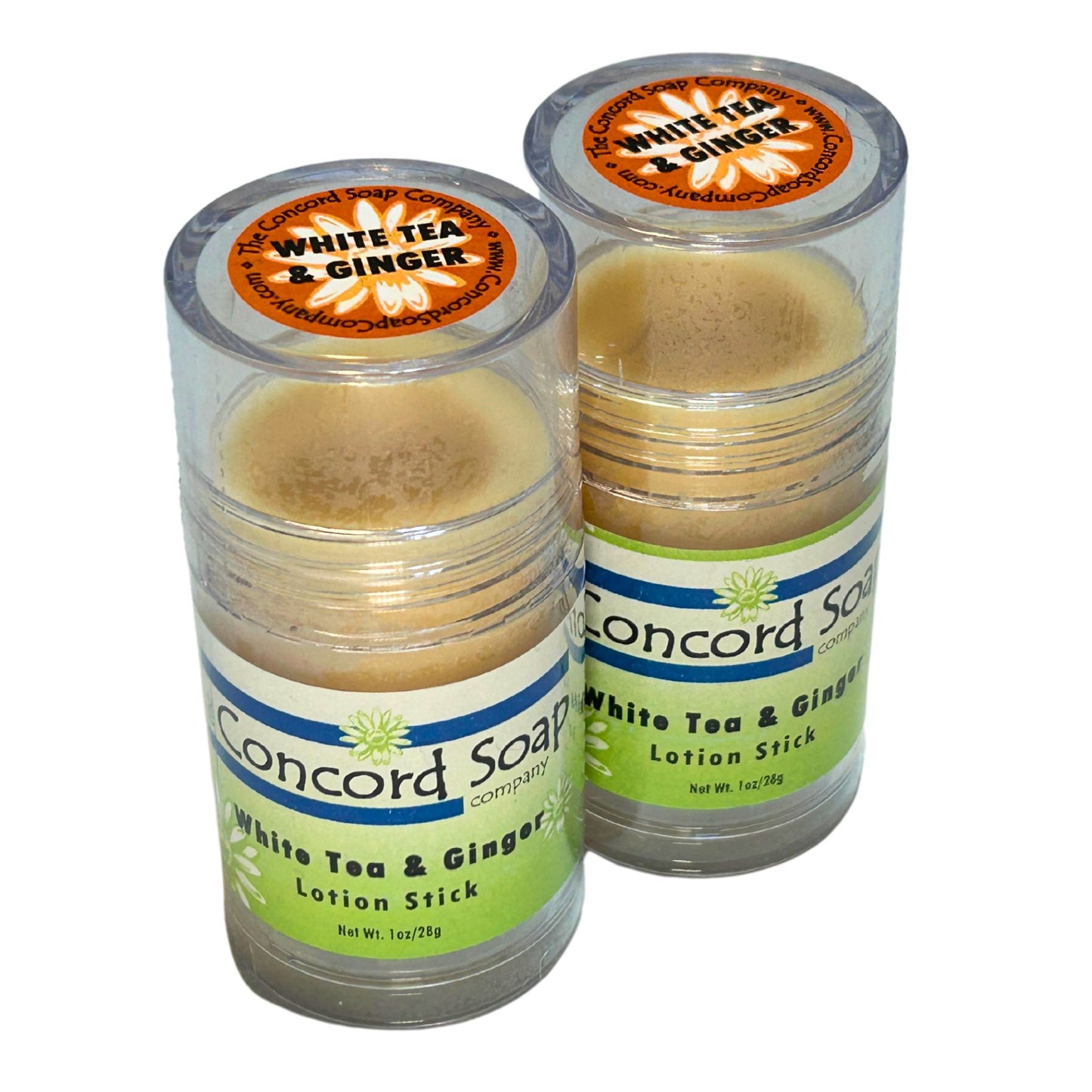 NEW White Tea & Ginger Handmade Solid Lotion Stick