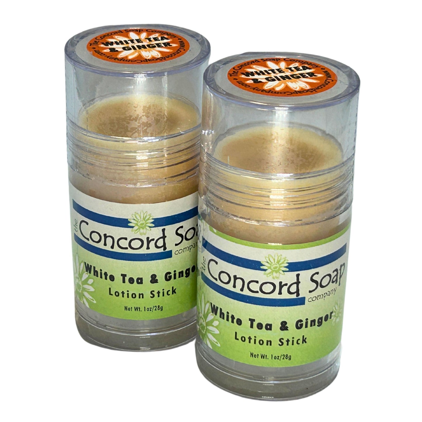 NEW White Tea & Ginger Handmade Solid Lotion Stick