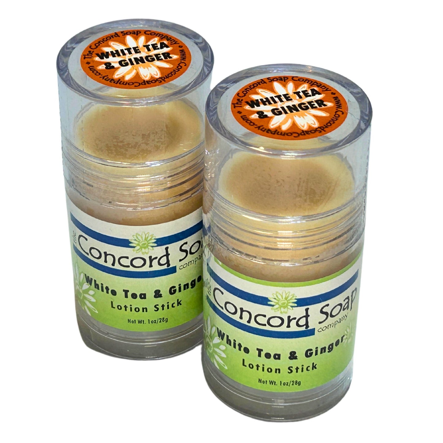 NEW White Tea & Ginger Handmade Solid Lotion Stick