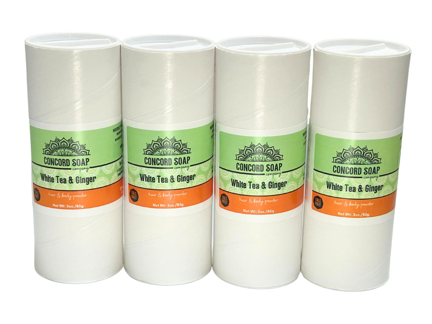 NEW White Tea & Ginger Handmade Hair and Body Powder