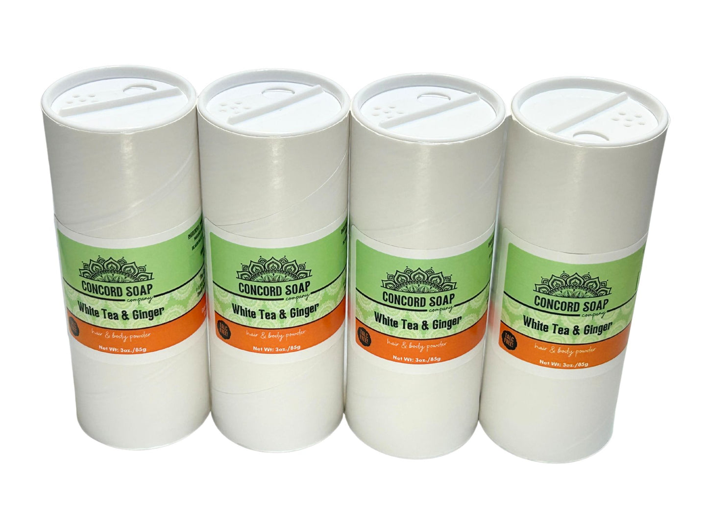 NEW White Tea & Ginger Handmade Hair and Body Powder