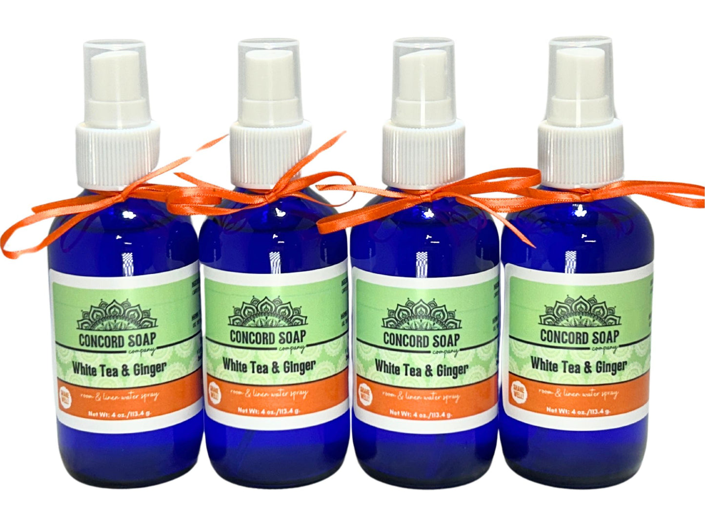 NEW White Tea & Ginger Handmade Room and Linen Water Spray