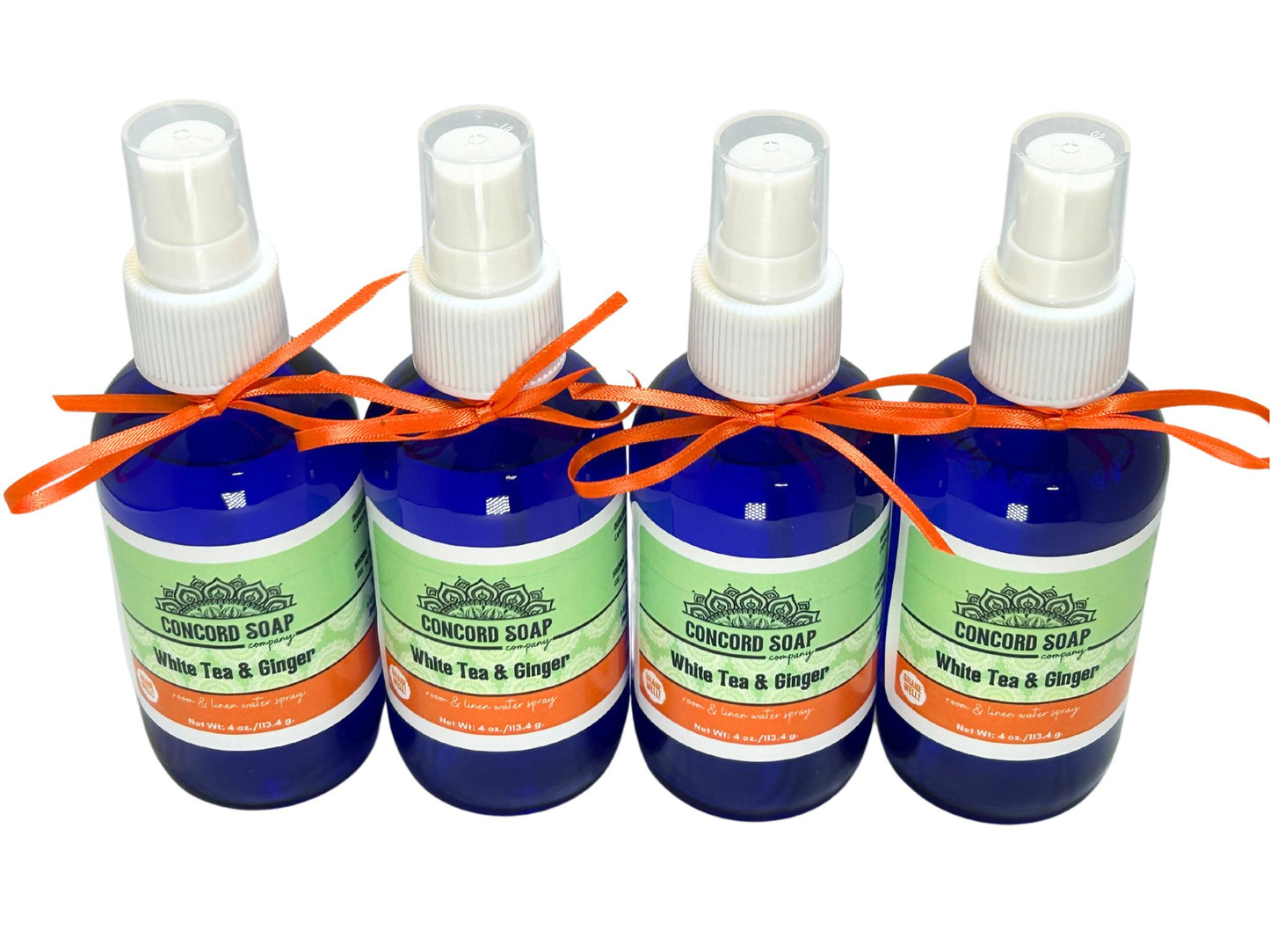 NEW White Tea & Ginger Handmade Room and Linen Water Spray