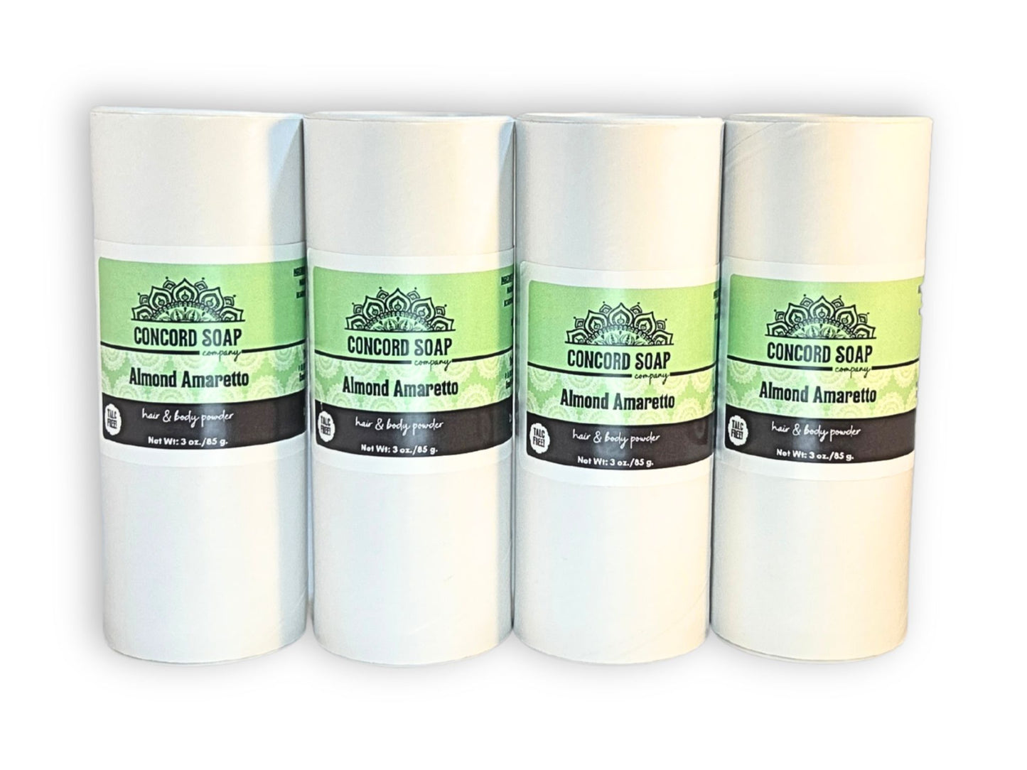 Almond Amaretto Handmade Hair and Body Powder - talc free
