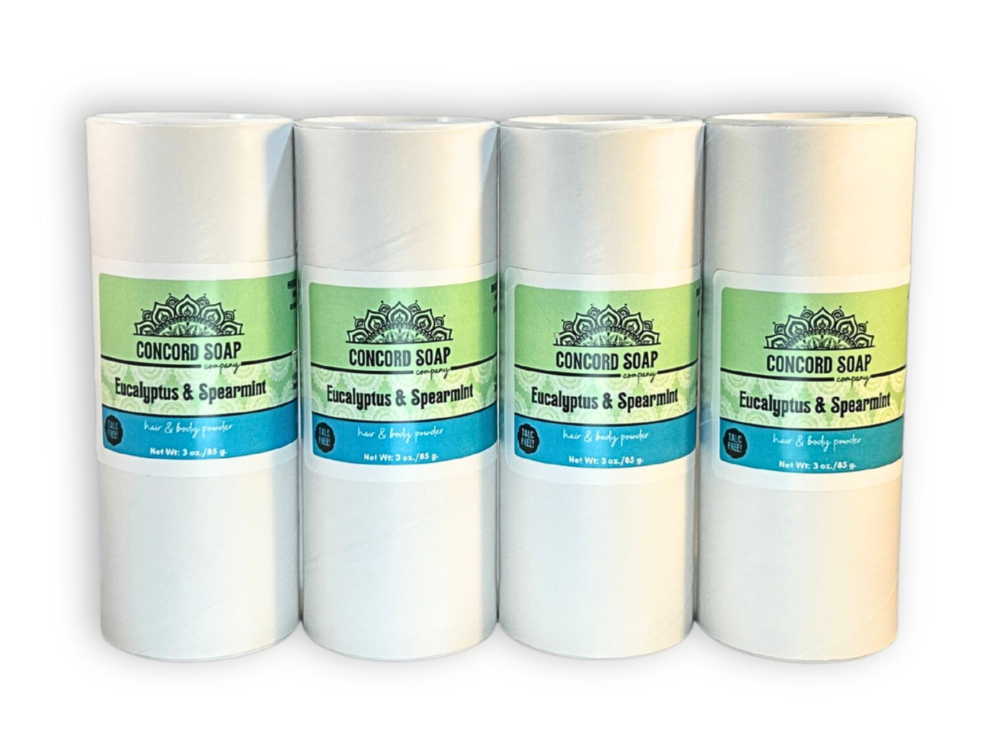Eucalyptus & Spearmint Handmade Hair and Body Powder - talc free