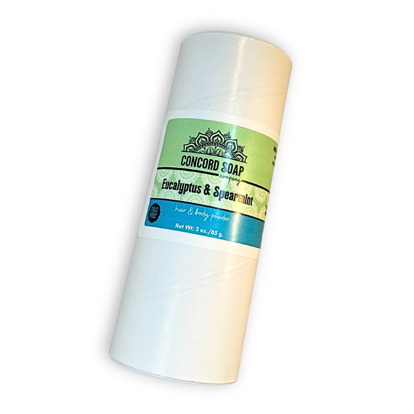 Eucalyptus & Spearmint Handmade Hair and Body Powder - talc free