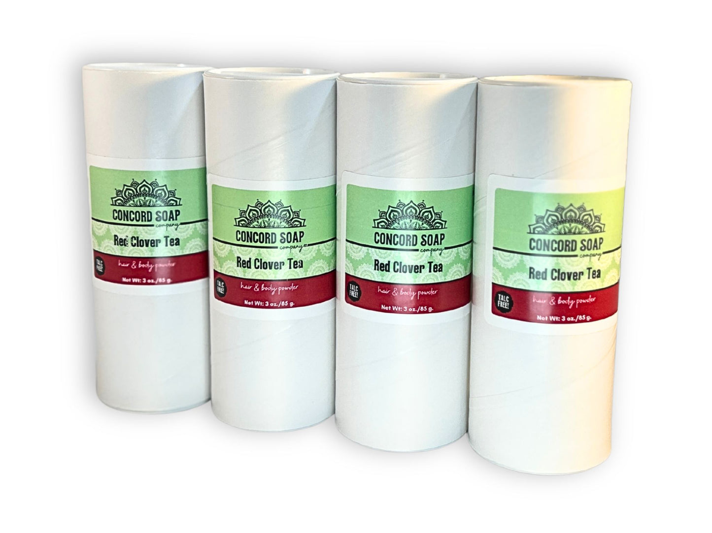 Red Clover Tea Handmade Hair and Body Powder - talc free