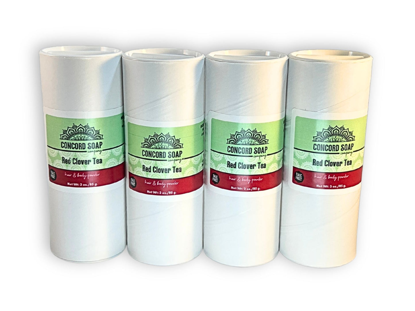 Red Clover Tea Handmade Hair and Body Powder - talc free