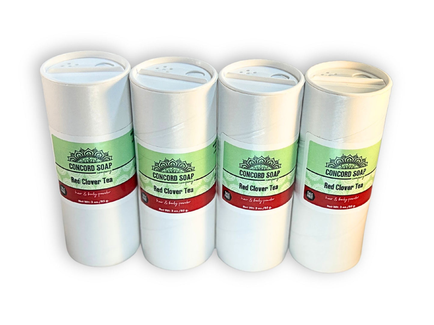 Red Clover Tea Handmade Hair and Body Powder - talc free