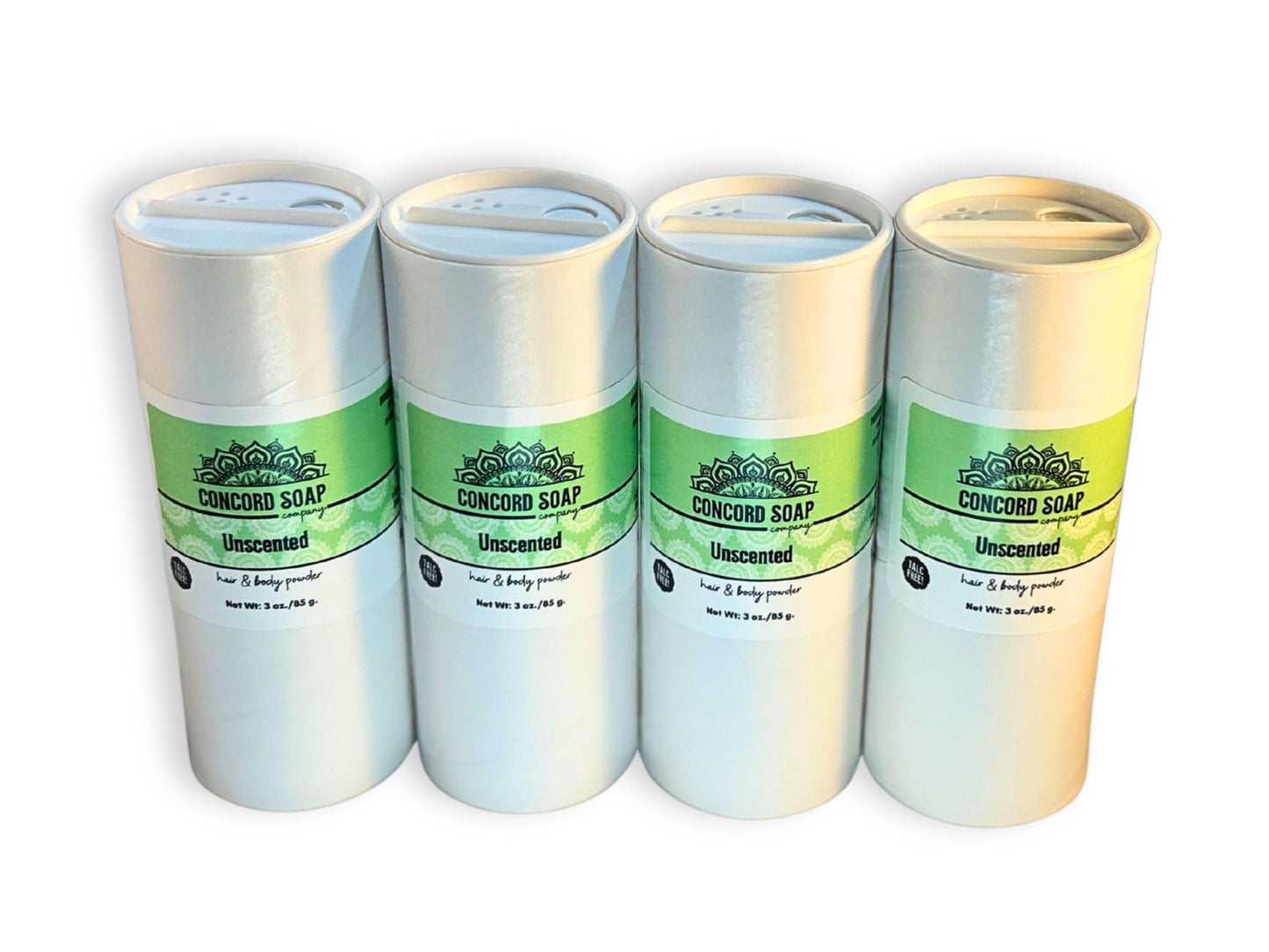 NEW Unscented Handmade Hair and Body Powder - talc free