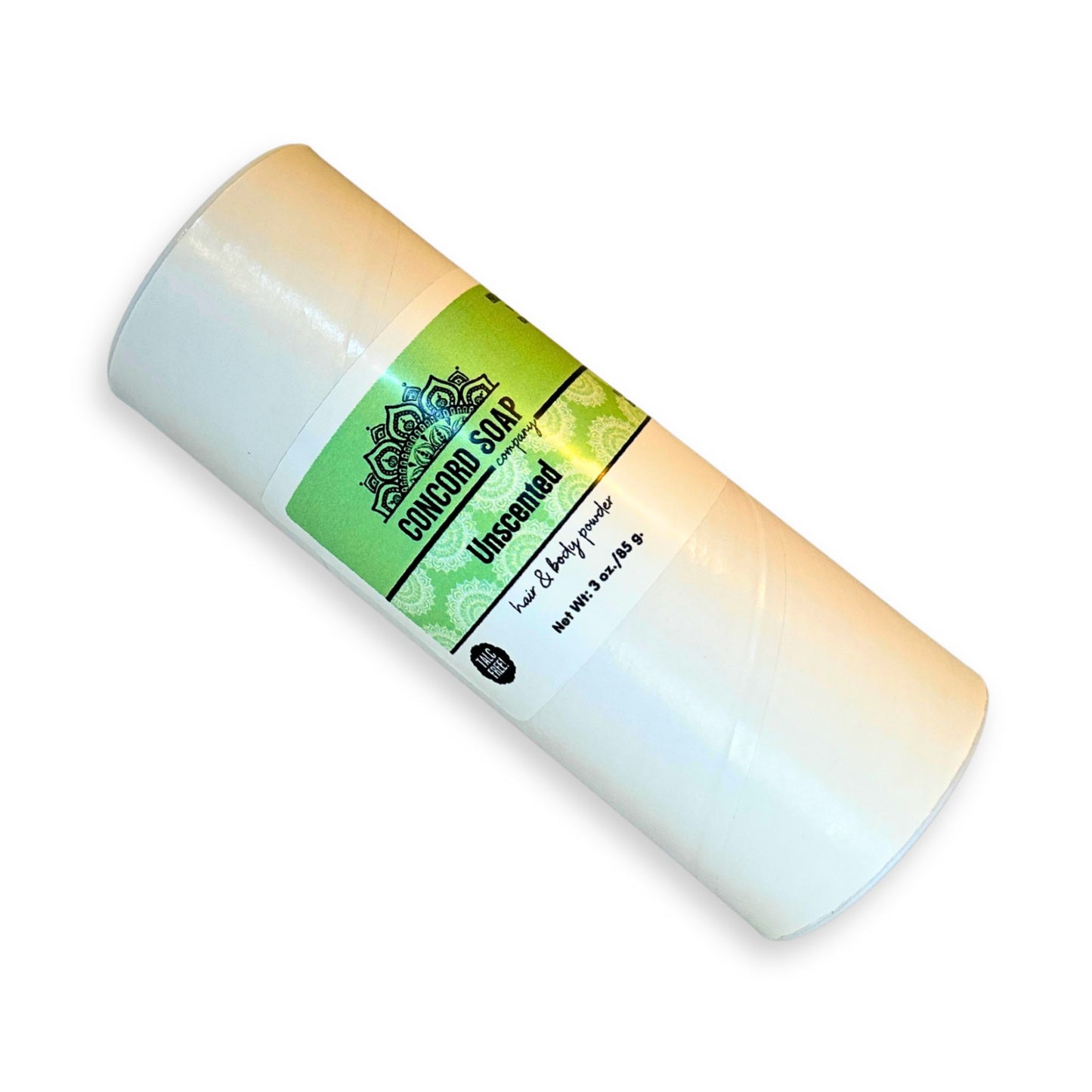 NEW Unscented Handmade Hair and Body Powder - talc free