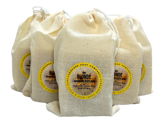 Blonde BEER Soap Bar – Made with Corona, Handmade Cold Process, Natural Comfy Home Scent, 4 oz
