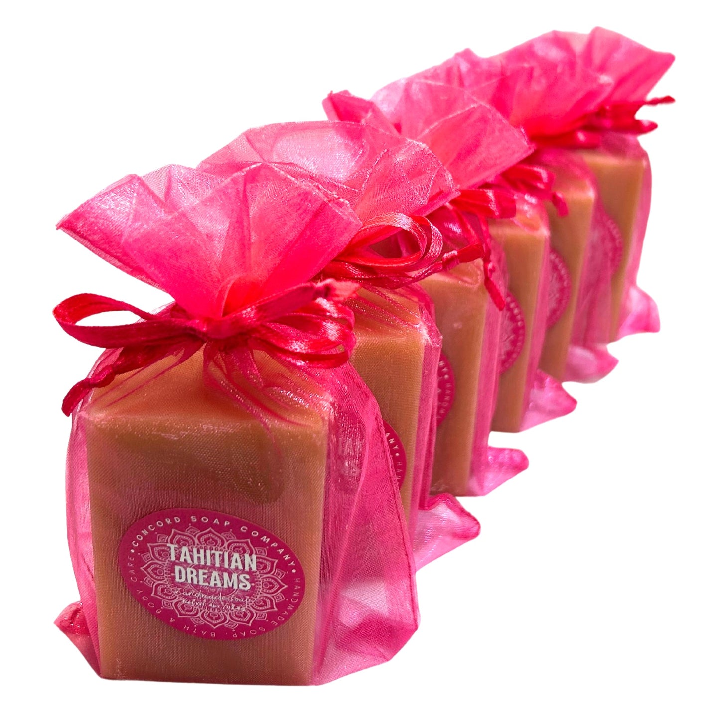 Tahitian Dreams Vegan Soap Bar – Handmade Cold Process, Everyday Luxury, Exotic Scent, 4 oz