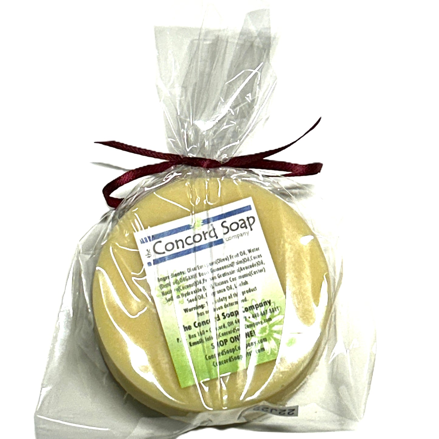 NEW Pomegranate Handmade Loofah Soap Bar, 3 oz