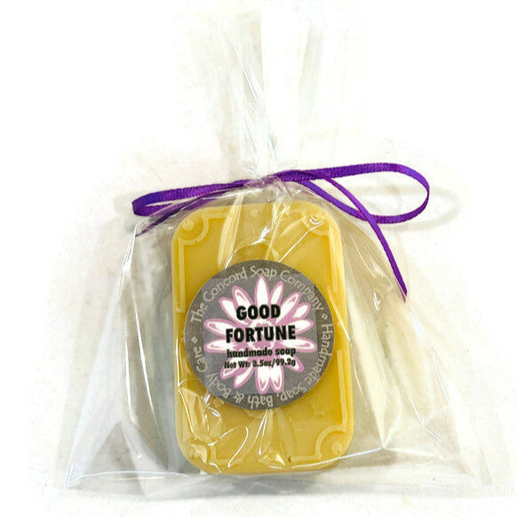 Good Fortune Tarot Card Soap Bar – Handmade Cold Process, Natural Vegan Skincare, Floral Japanese Cherry Blossom Scent, 3.5 oz