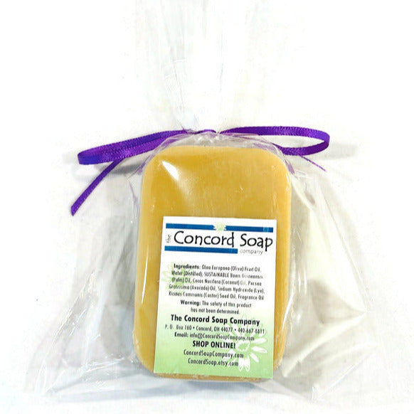 Good Fortune Tarot Card Soap Bar – Handmade Cold Process, Natural Vegan Skincare, Floral Japanese Cherry Blossom Scent, 3.5 oz