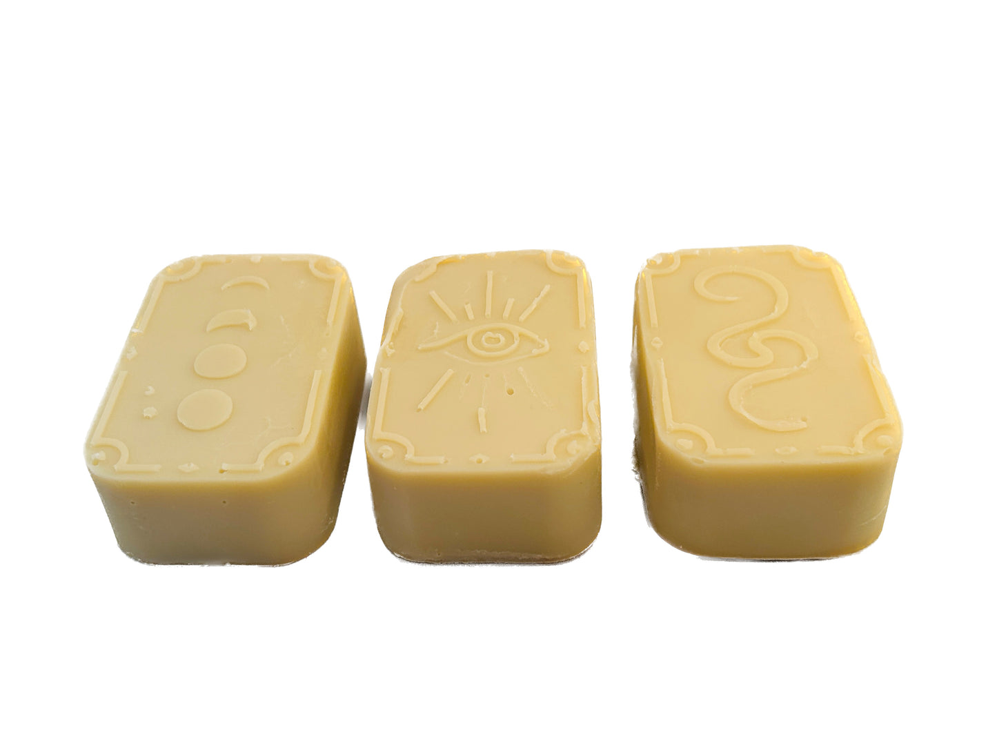 Good Fortune Tarot Card Soap Bar – Handmade Cold Process, Natural Vegan Skincare, Floral Japanese Cherry Blossom Scent, 3.5 oz