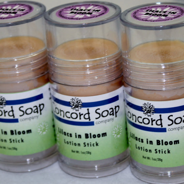 Lilacs in Bloom Handmade Solid Lotion Stick