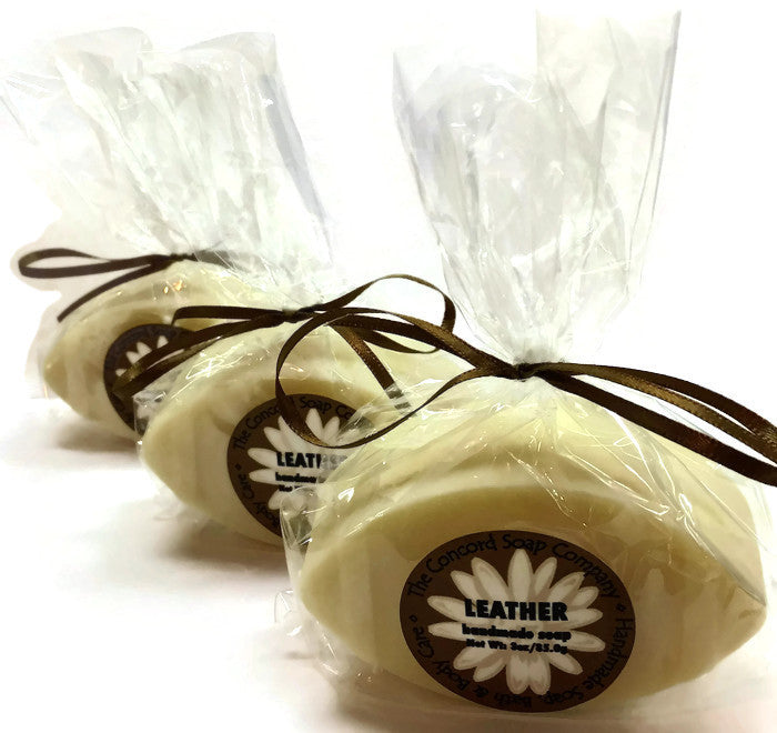 Leather Football Soap Bar – Handmade Cold Process, Natural Vegan Skincare, Masculine Scent, 3 oz