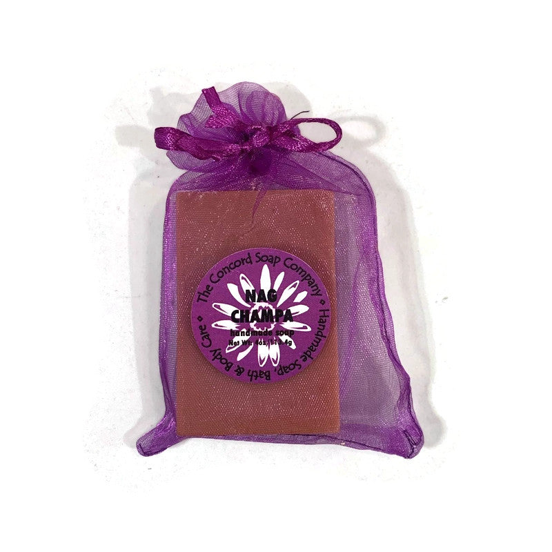 Nag Champa Soap Bar – Handmade Cold Process, Natural Vegan Skincare, Exotic Unisex Scent, 4 oz