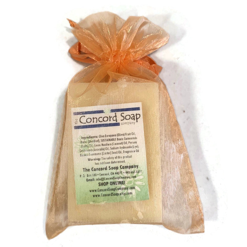 Peachy Keen Natural Soap Bar – Vegan Cold Process, Conditioning, Fruity, 4 oz