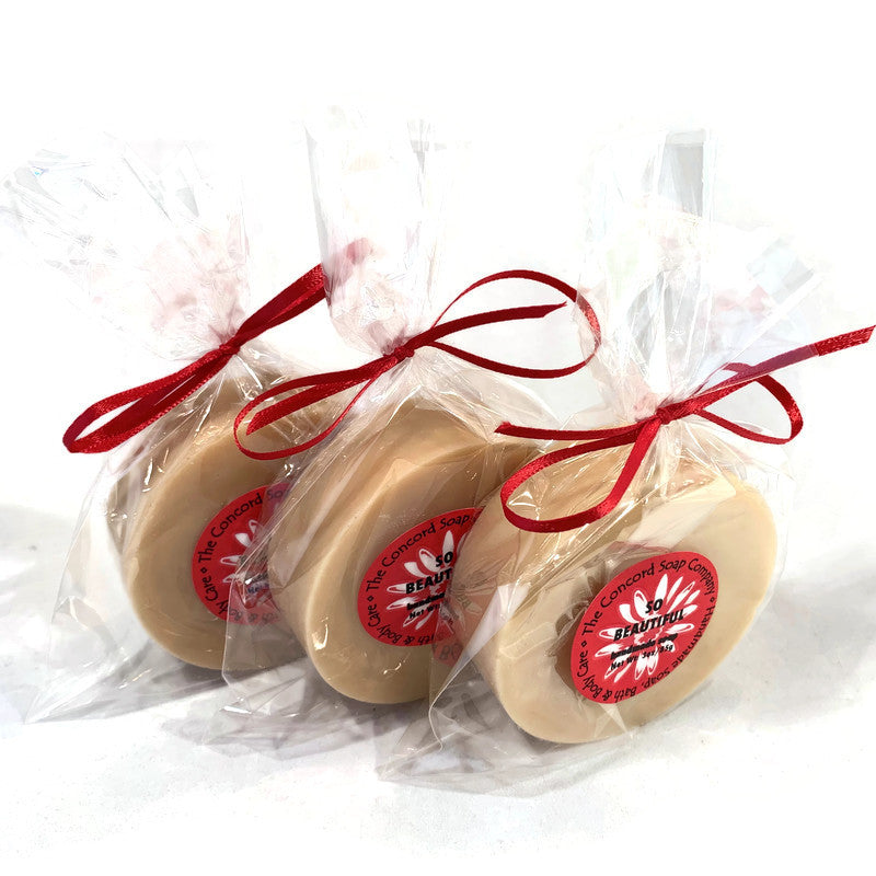 So Beautiful Vegan Soap Bar – Handmade Cold Process, Vegan, Floral, 3 oz