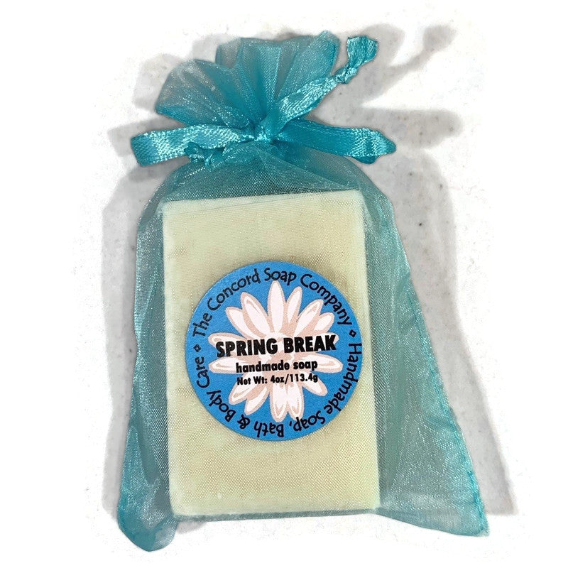 Spring Break Handmade Cold Process Soap Bar, 4oz