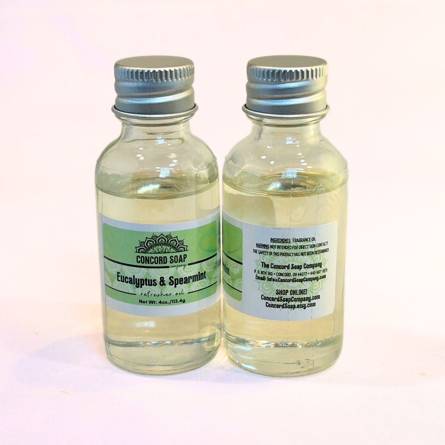 Eucalyptus and Spearmint Refresher Oil - 1 ounce undiluted fragrance oil