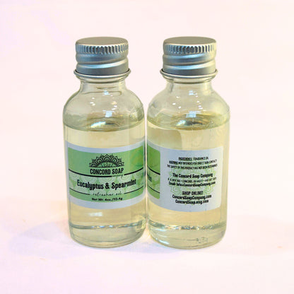 Eucalyptus and Spearmint Refresher Oil - 1 ounce undiluted fragrance oil