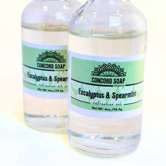 Eucalyptus and Spearmint Refresher Oil - 1 ounce undiluted fragrance oil