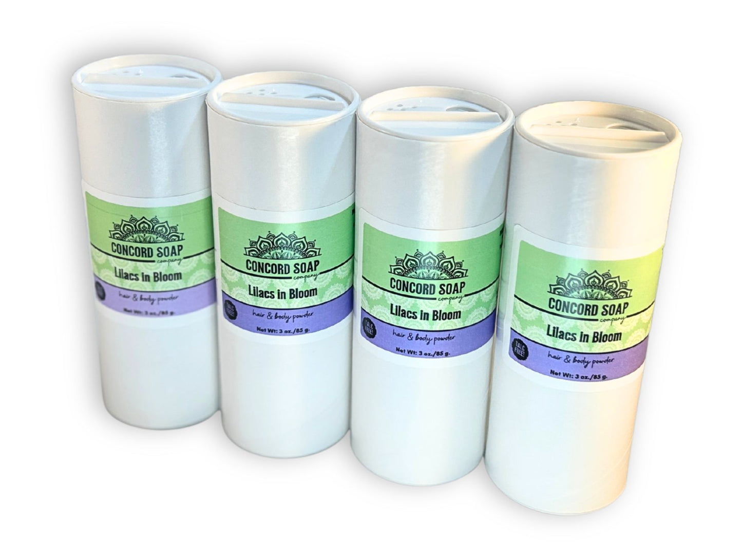 Lilacs in Bloom Handmade Hair and Body Powder - talc free