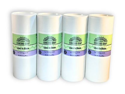 Lilacs in Bloom Handmade Hair and Body Powder - talc free