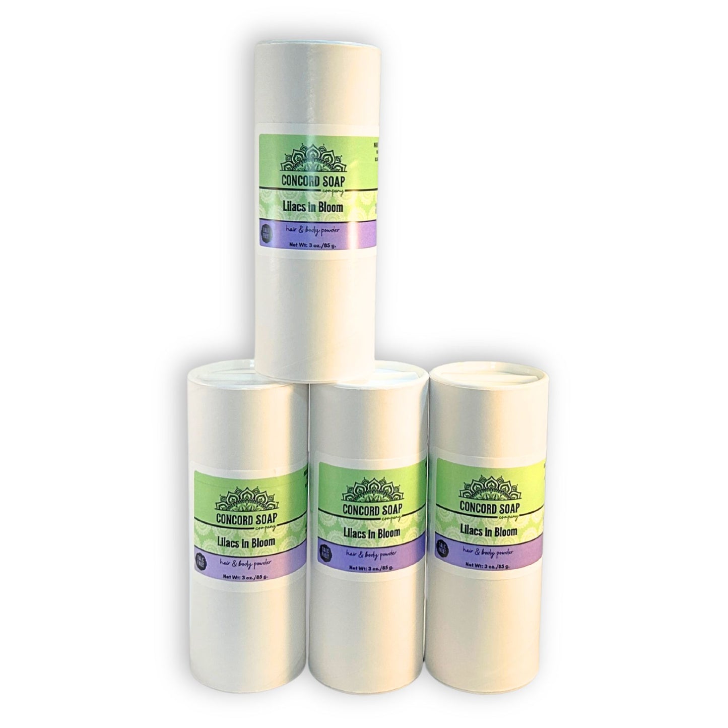 Lilacs in Bloom Handmade Hair and Body Powder - talc free