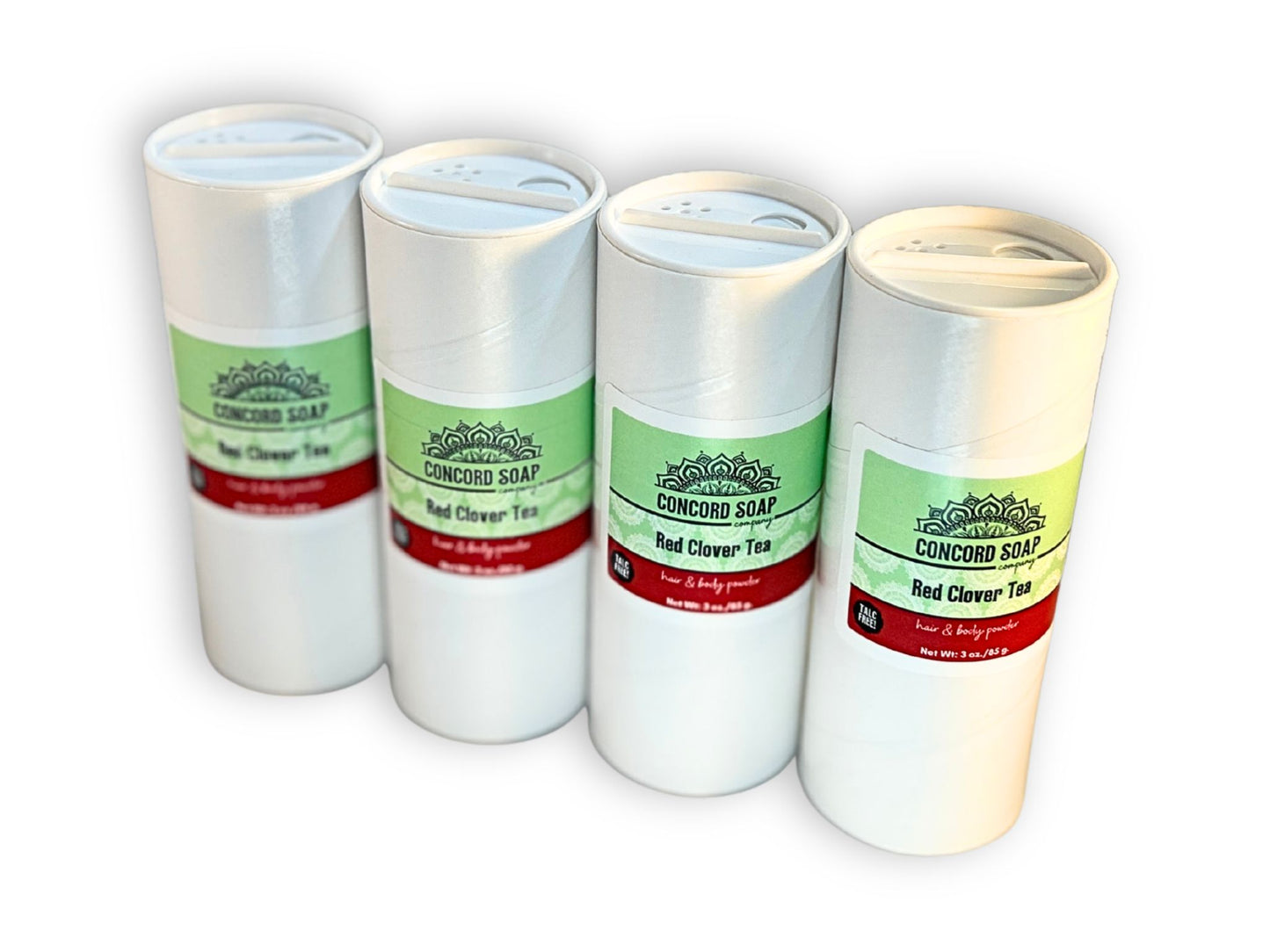Red Clover Tea Handmade Hair and Body Powder - talc free