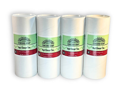 Red Clover Tea Handmade Hair and Body Powder - talc free