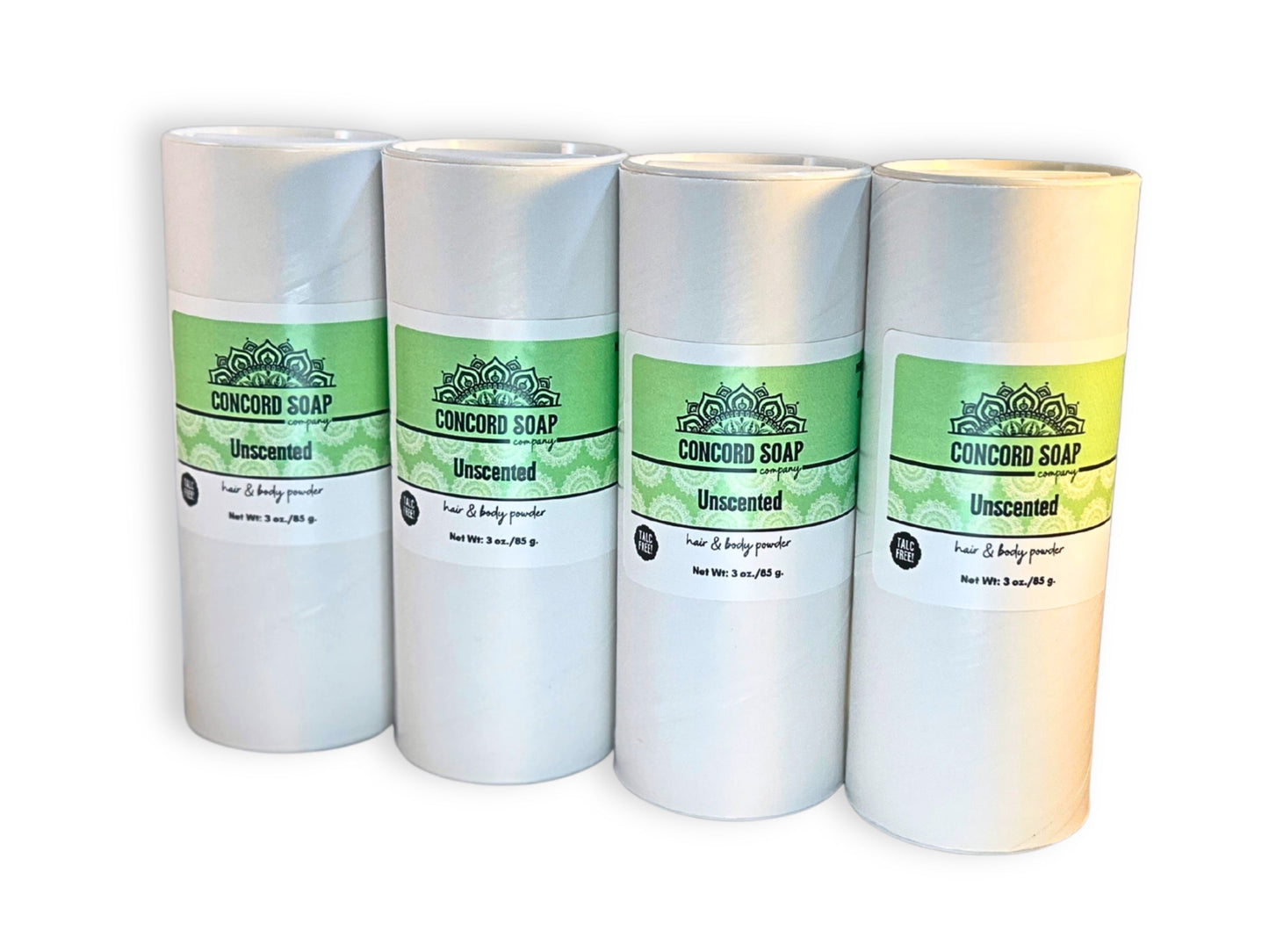 NEW Unscented Handmade Hair and Body Powder - talc free