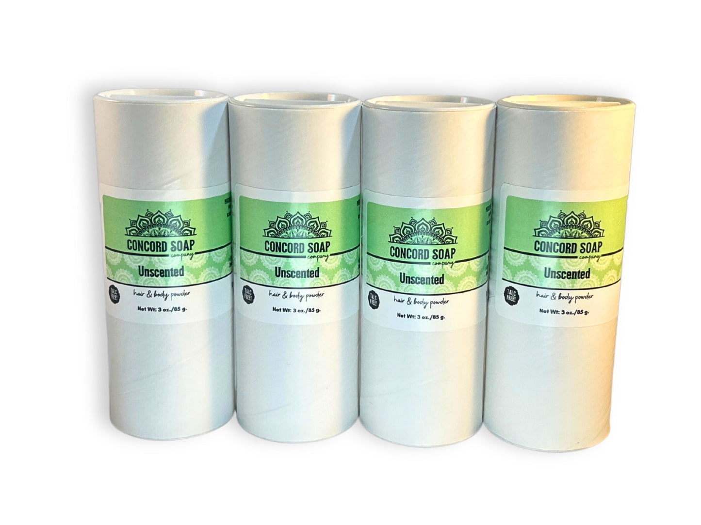 NEW Unscented Handmade Hair and Body Powder - talc free