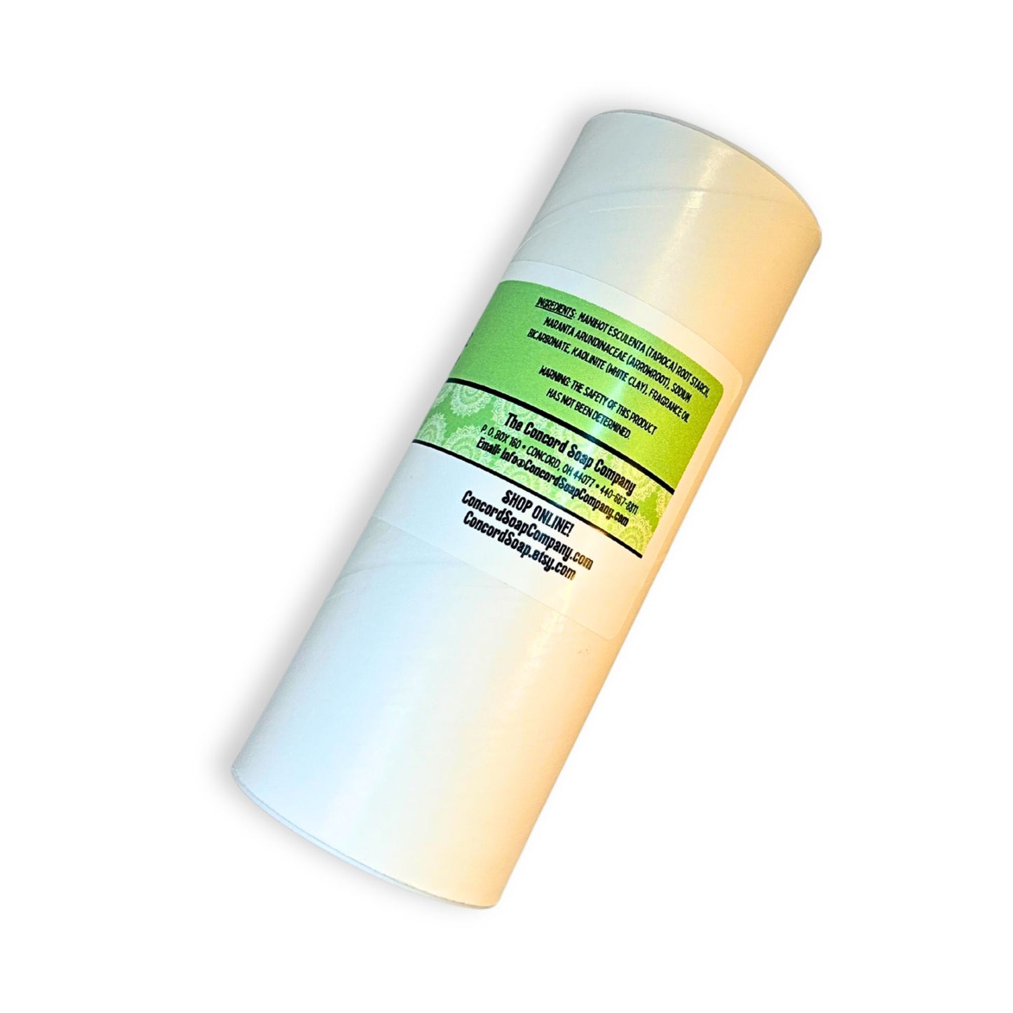 NEW Unscented Handmade Hair and Body Powder - talc free