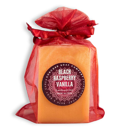 NEW Black Raspberry Vanilla Vegan Soap Bar – Handmade Cold Process, Everyday Luxury, Fruity, Moisturizing, 4 oz