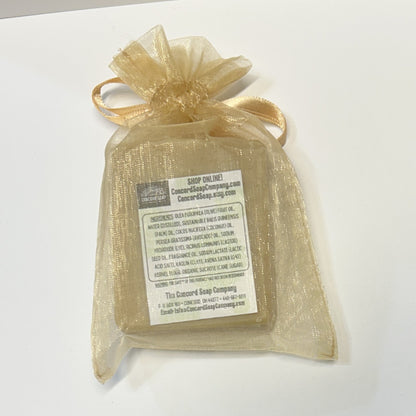 Almond Amaretto Handmade Soap – Natural Cold Process Bar, Sweet Cherry Almond Fragrance, Birthday Gift, 4 oz