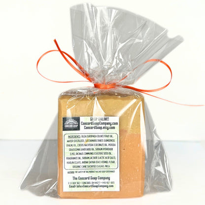 NEW Mango Papaya Natural Soap Bar – Handmade Vegan Cold Process, Hydrating, Fruity, 4 oz