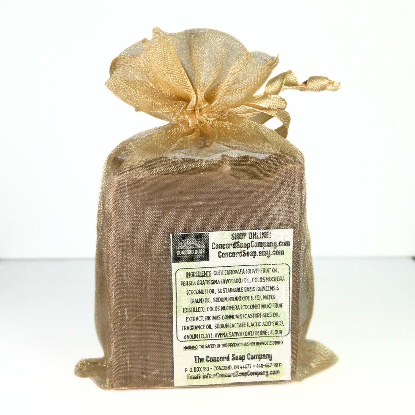 Hazelnut Soap Bar – Now Made with Coconut Milk, Handmade Cold Process, Natural Vegan Skincare, Gourmand, Coffee Lover Gift, 4 oz