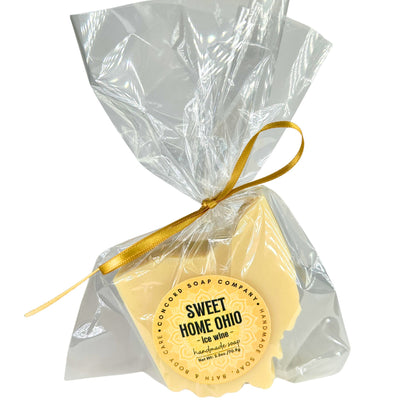 Sweet Home Ohio Soap Bar – Handmade State of Ohio Shaped Soap, Natural Vegan Cold Process, Assorted Fragrances, Tourist Souvenir Gift, 2.5oz