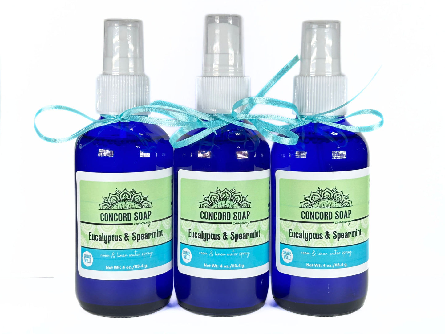 Eucalyptus and Spearmint Handmade Room and Linen Water Spray