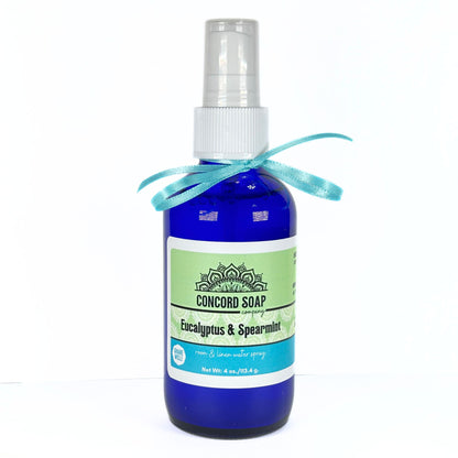 Eucalyptus and Spearmint Handmade Room and Linen Water Spray