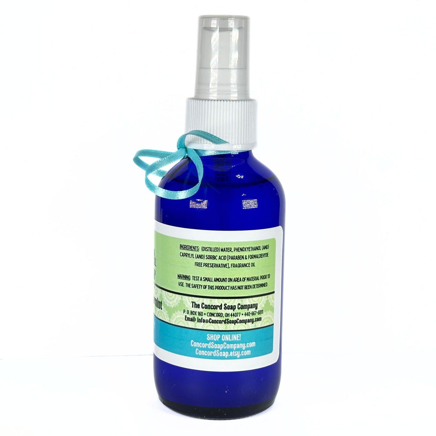 Eucalyptus and Spearmint Handmade Room and Linen Water Spray